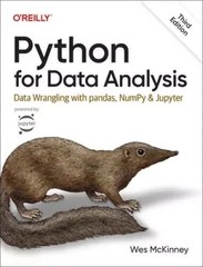 Python for Data Analysis Data Wrangling with Pandas NumPy and Jupyter FS