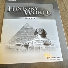 A Beka Book Abeka History Series History of the World Quiz Key Paperback
