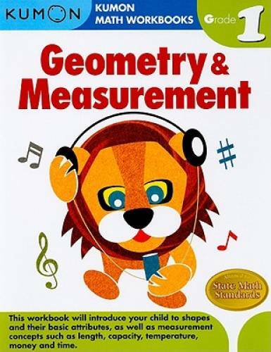 Geometry & Measurement Grade 1 (Kumon Math Workbooks) – Paperback – GOOD