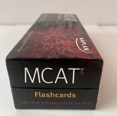 Kaplan MCAT Flashcards 4th Edition 1000 Cards Test Prep