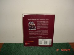 MASS MEDIA LAW by Don R. Pember-Clay Calvert/2011/PB/17th Edition/ORIGINAL!