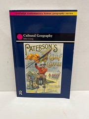 Cultural Geography (Routledge Contemporary Human Geo… by Crang, Mike Paperback