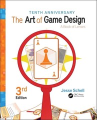 CRC Press The Art of Game Design 3rd Ed Book Jesse Schell 2019 Hardcover PB