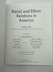 Racial And Ethnic Relations In America 3 Volume Set Rare 2000 Salem Press Inc HC