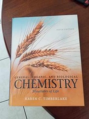 General, Organic, and Biological – Hardcover, by Timberlake Karen C. – Very Good