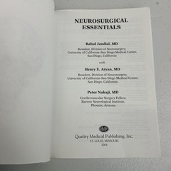 Neurosurgical Essentials by Henry E. Aryan, Rahul Jandial and Peter Nakaji…
