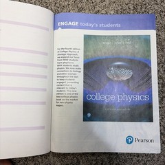 College Physics: A Strategic Approach, 4th Edition, Hardcover, Very Good