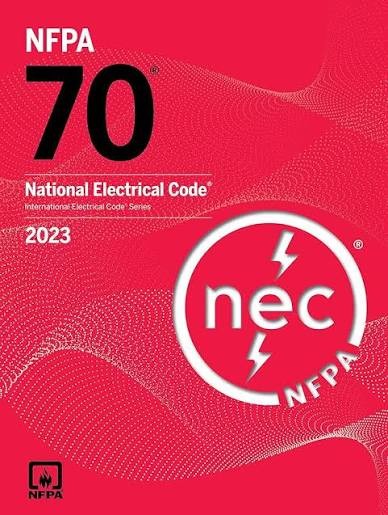 NFPA 70 National Electrical Code 2023 Edition Paperback Fee Shipping USA STOCK