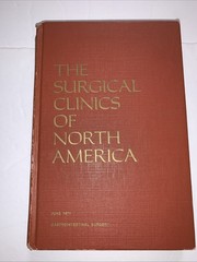 VTG Surgical Clinics Of North America Lot Of 3 HC Books 1971-81 Gastro Surgery+*