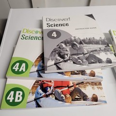 Discover! Science text book set 2A, 2B & 4A, 4B with Instructor Guide
