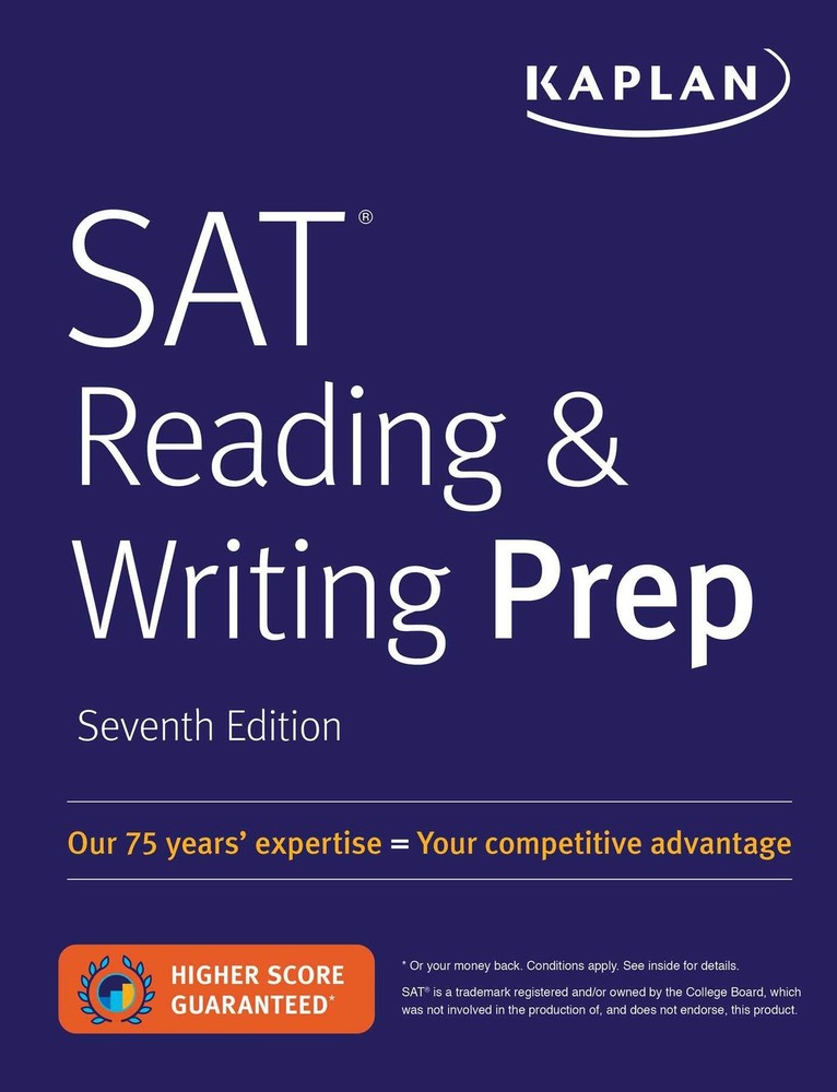 SAT Reading & Writing Prep (Kaplan Test Prep) – paperback Kaplan Test Prep