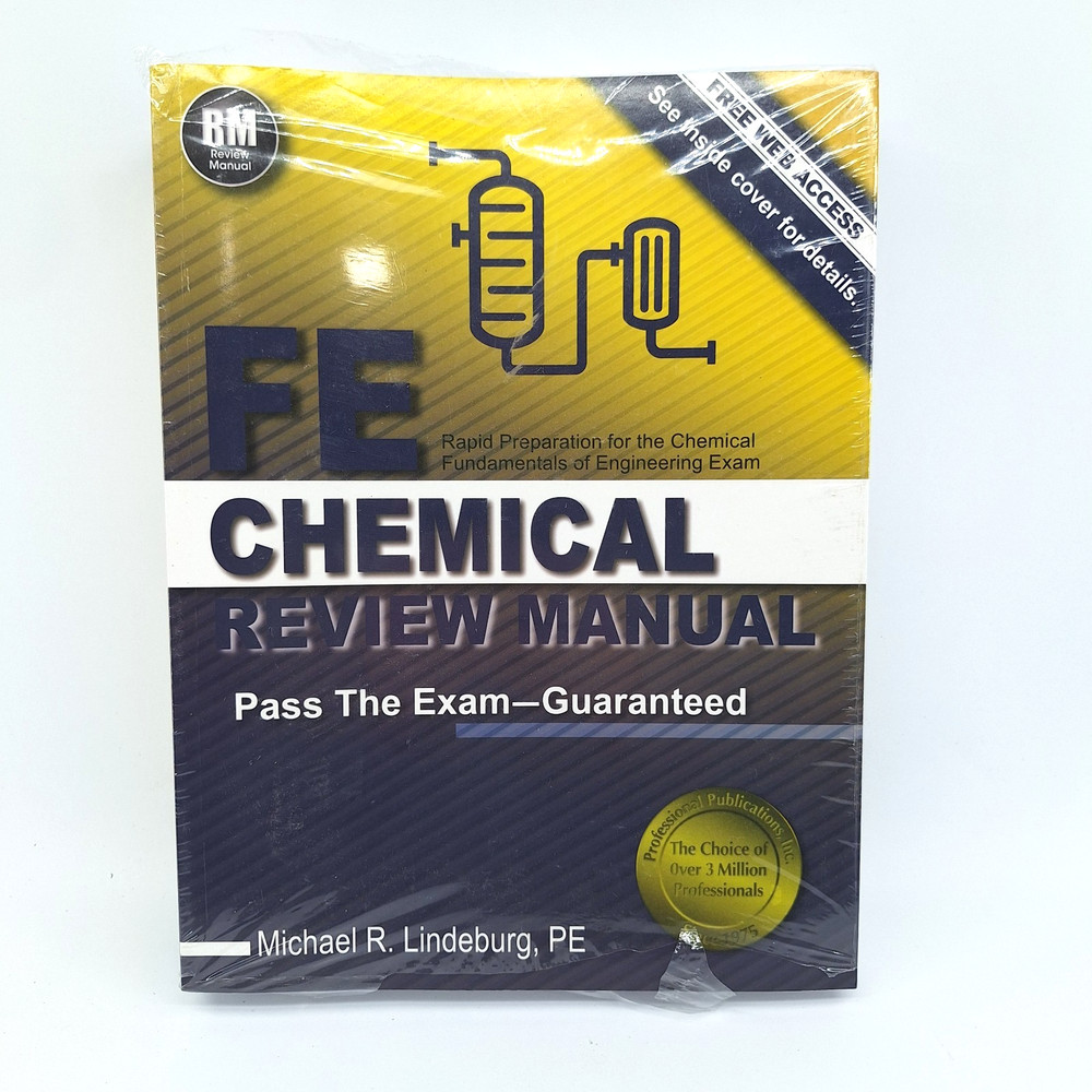 PPI FE Chemical Review Manual NCEES FE Exam Comprehensive Review Guide Lindeburg