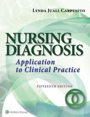 Nursing Diagnosis : Application to Clinical Practice by Lynda Juall Carpenito (2