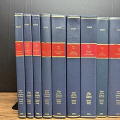 13 Book Set: TMM Textbook of Military Medicine, Surgeon General, US Army