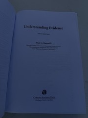 Carolina Academic Press Understanding Evidence 5th Ed Paul C. Giannelli Law