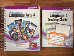 Abeka Language Arts 4 Homeschool BUNDLE