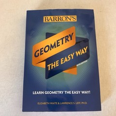 Geometry: The Easy Way (Barron’s Easy Way) Fifth Edition