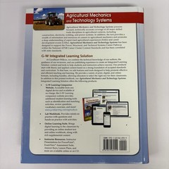 Agricultural Mechanics and Technology Systems Hardcover G-W Goodheart-Willcox