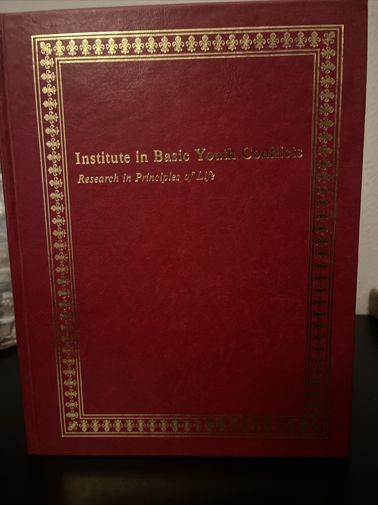 Basic Seminar Textbook Bill Gothard Institute In Basic Life Principles IBLP HC