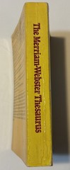 Merriam-Webster Thesaurus Paperback Book 1978 1st Pocket Books Printing