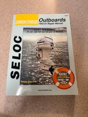 JOHNSON/EVINRUDE OUTBOARDS, ALL V ENGINES, 1992-01 By Seloc 1311 CLEAN