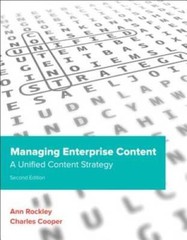 Managing Enterprise Content: A Unified Content Strategy (2nd Edition) (Vo – GOOD