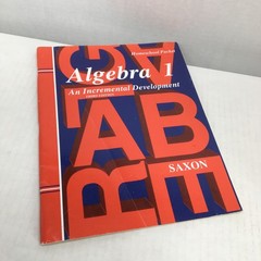 Saxon Algebra 1 Set (3rd Third): Textbook Answers Solutions Manual Test Forms