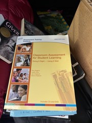 Classroom Assessment for Student Learning 2004 Book w/ CD & DVD