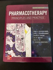 Pharmacotherapy Principles and Practice, Sixth Edition McGraw Hill Marie A.