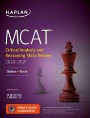 MCAT Critical Analysis and Reasoning Skills Review 2020-2021: Online + Bo – GOOD