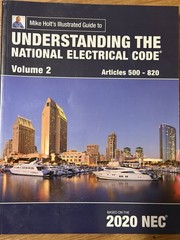 Mike Holt’s 2023 NEC Understanding the National Electrical Code Volume 2