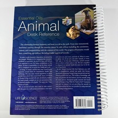 1st Edition Essential Oils Animal Desk Reference EODR Spiral Bound Text Book HTF