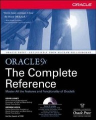 Oracle9i: The Complete Reference, Loney, Kevin,Koch, George, 9780072225211