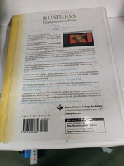 Business Communication : Process and Product by Mary Ellen Guffey (1999,…
