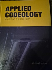 Applied Codeology – Navigating the NEC 2020 Electrical Training Hardcover (NEW)