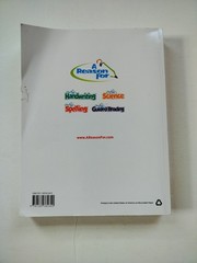 A Reason for Spelling Level A, Teacher Guidebook & Student Workbook (part used)