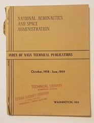 Index Of NASA Technical Publications October 1958 To June 1959. Cessna Piper