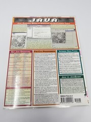 Vintage 1997 Java Reference Chart BarCharts Laminated