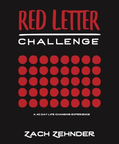 Red Letter Challenge – A 40 Day Life Changi- 0692939598, Zach Zehnder, paperback