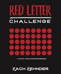 Red Letter Challenge – A 40 Day Life Changi- 0692939598, Zach Zehnder, paperback