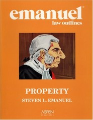 Property : Emanuel Law Outlines Paperback Steven L. Emanuel
