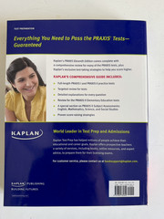 Kaplan Praxis Eleventh Edition Practice Tests & Strategies for Score Raising NEW