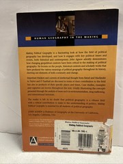 Making Political Geography (Human Geograp… by Agnew, John Paperback / softback