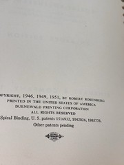 1951 ELECTRIC MOTOR REPAIR Rosenberg Double Book Spiral Bound Enlarged ED READ