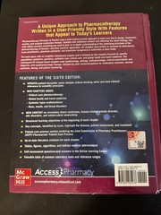 Pharmacotherapy Principles and Practice, Sixth Edition McGraw Hill Marie A.
