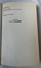 Calculus of Variations (Problem Solvers; No. 9) James W Craggs HC Ex-Library