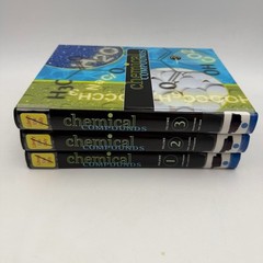 Chemical Compounds Series Complete Set Vol. 1-3 by Jayne Weisblatt HC Homeschool