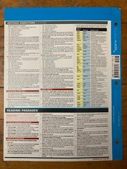 SparkCharts Ser.: SAT Critical Reading SparkCharts by SparkNotes Staff (2014,…