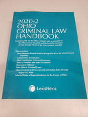 Ohio Criminal Law Handbook 2020-2 LexisNexis containing Title 29