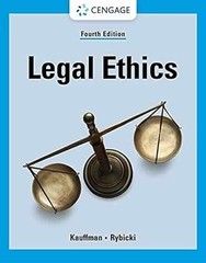 Legal Ethics – Paperback, by Kauffman Kent D.; Rybicki Erin – Very Good